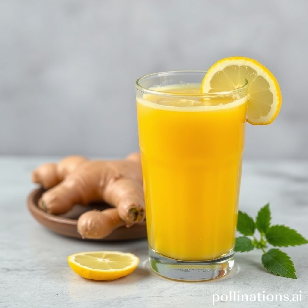 is it better to juice or blend ginger