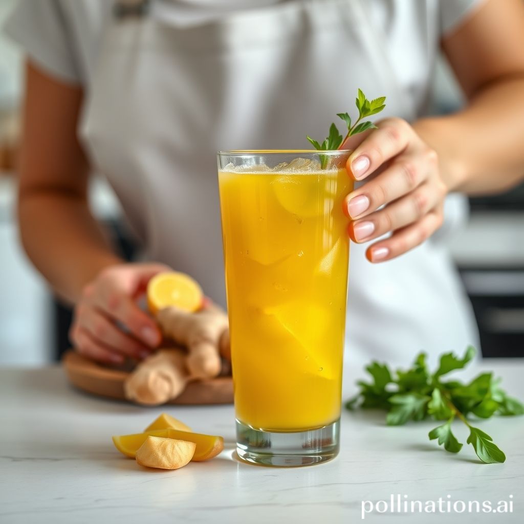 how to juice ginger
