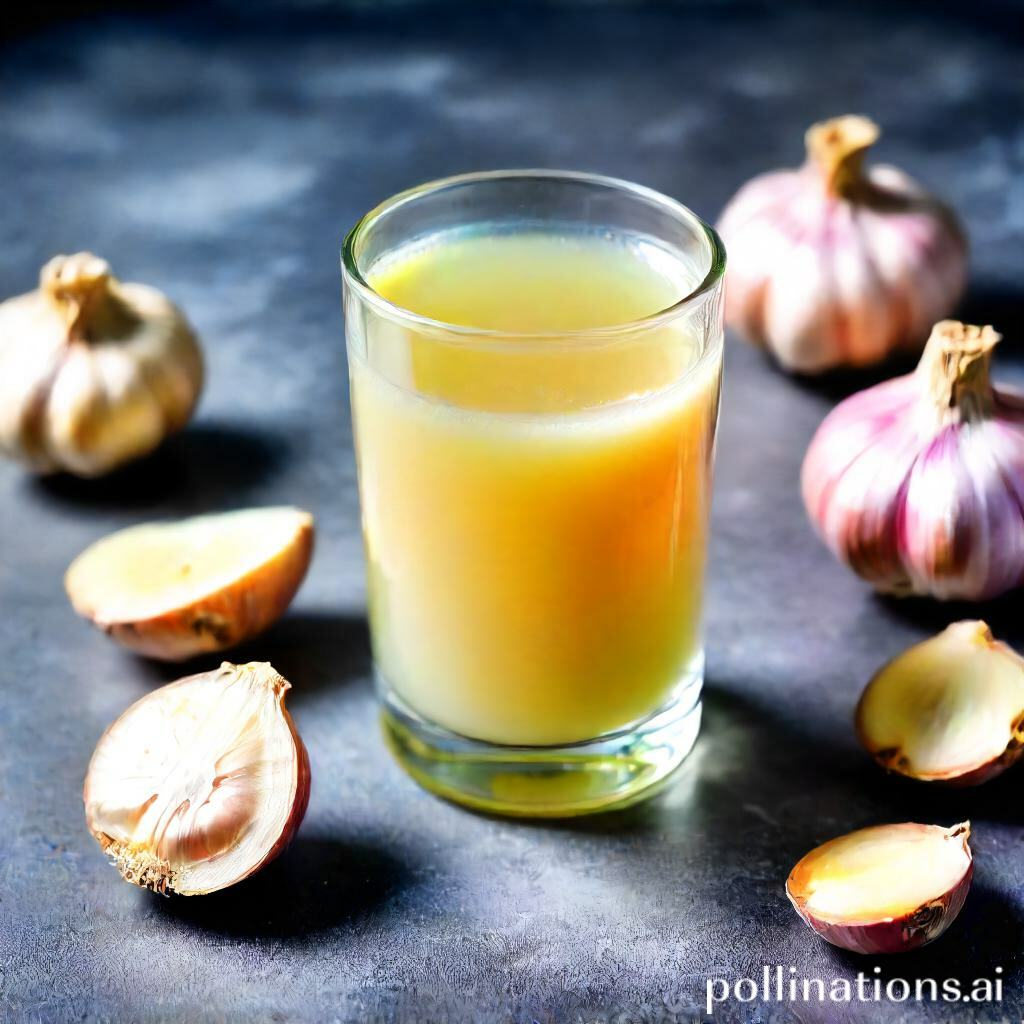 how to make garlic and ginger juice