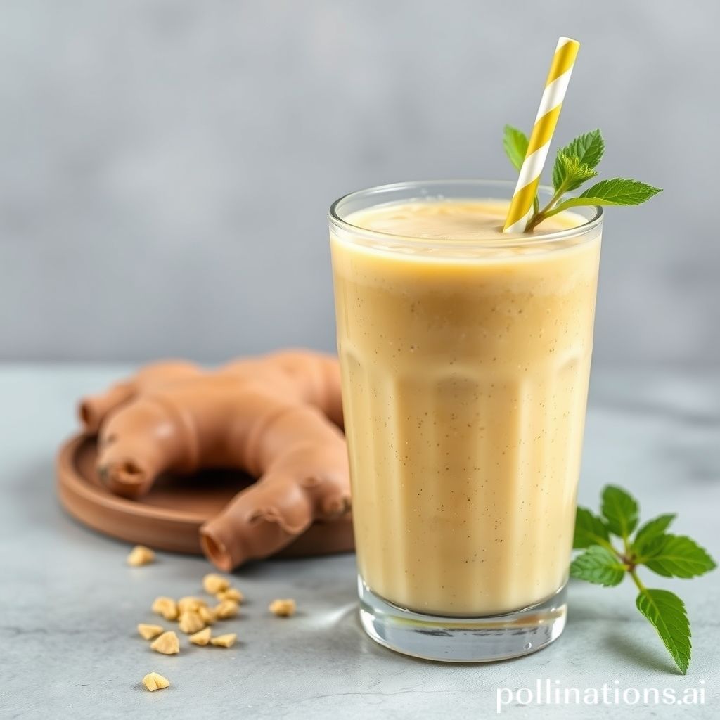 is ginger good in smoothies