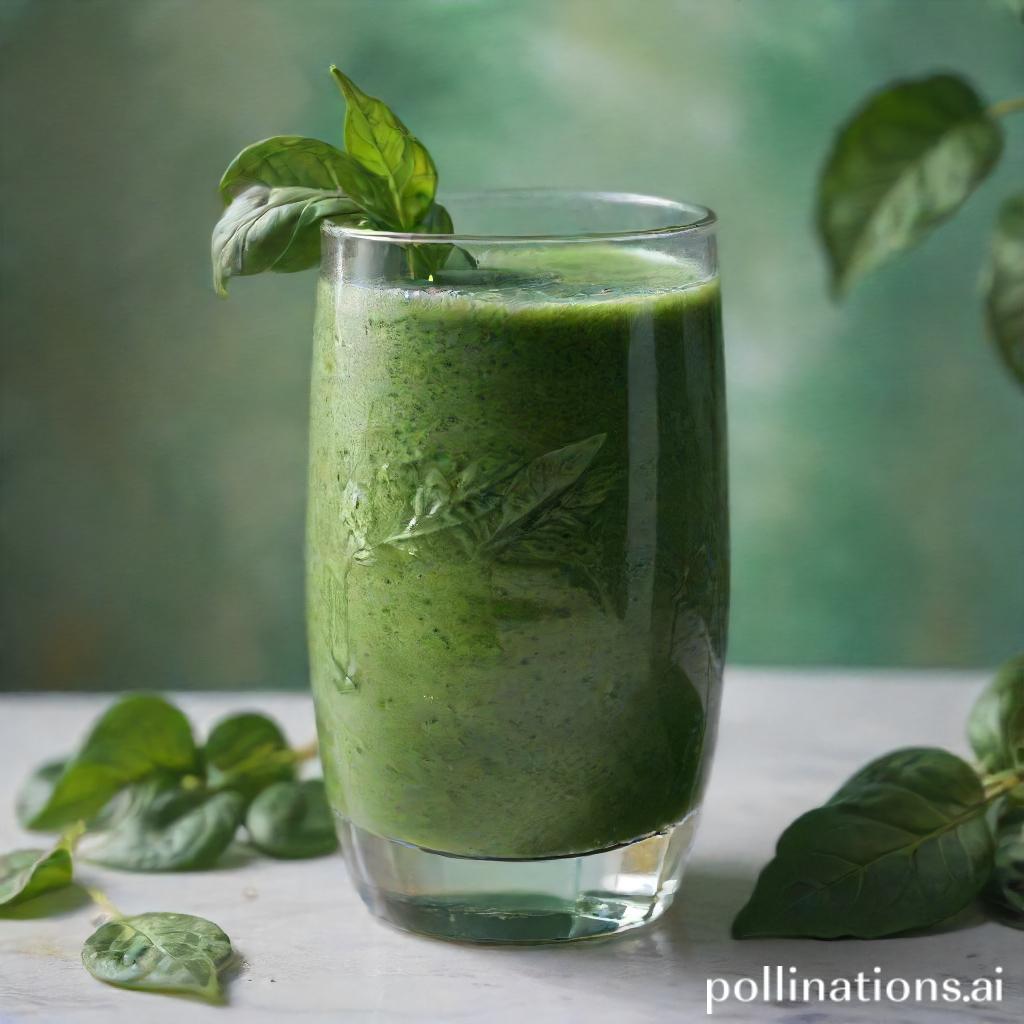 is spinach in a smoothie good for you