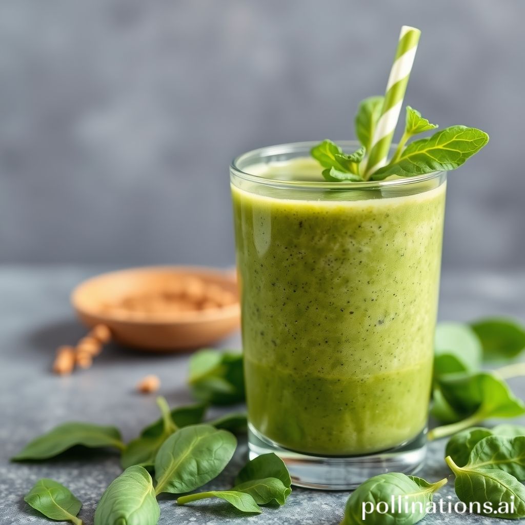 is spinach in a smoothie good for you