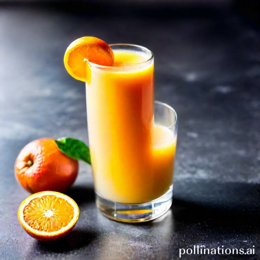 how do they make low acid orange juice