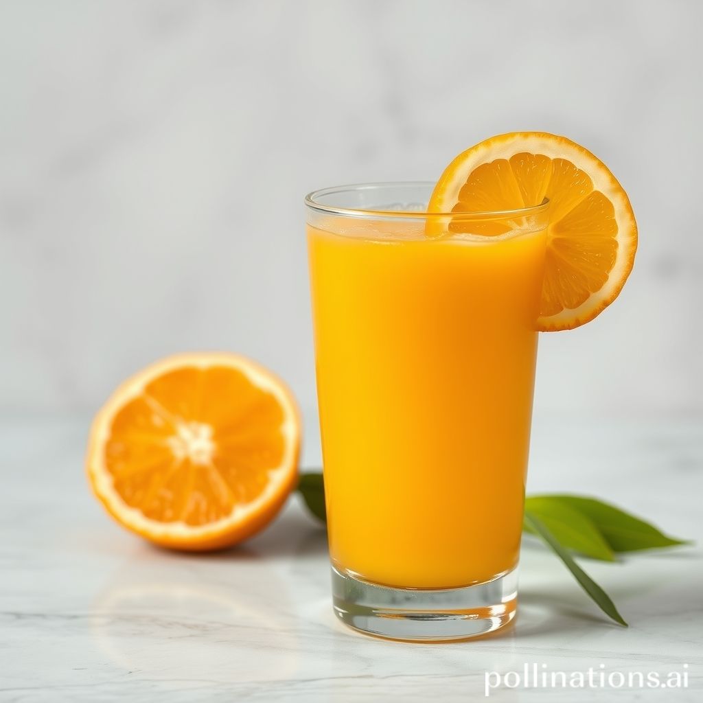 what is low acid orange juice