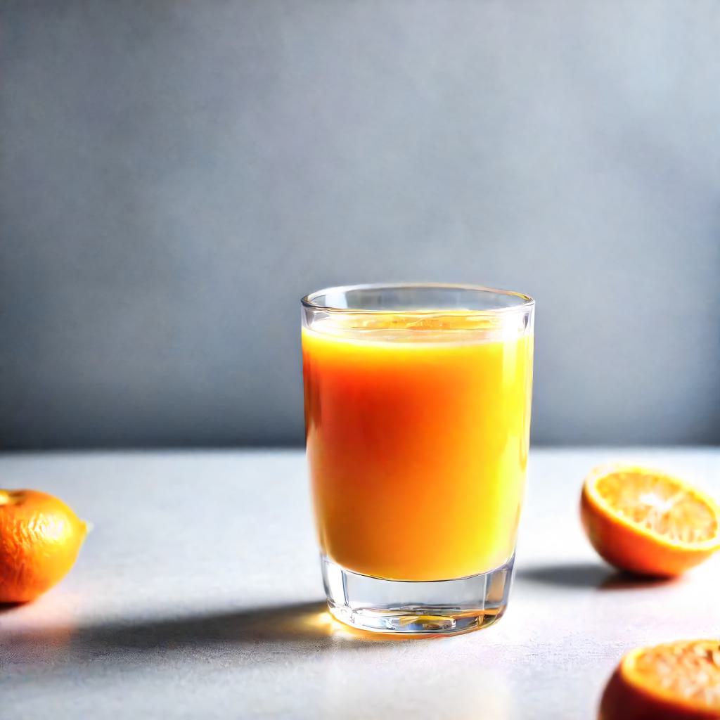 is orange juice good for acne