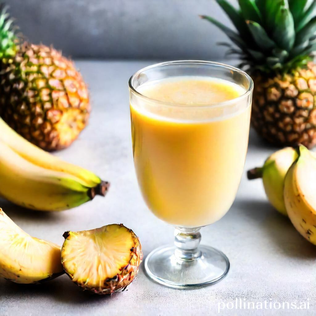 will pineapple juice keep bananas from turning brown