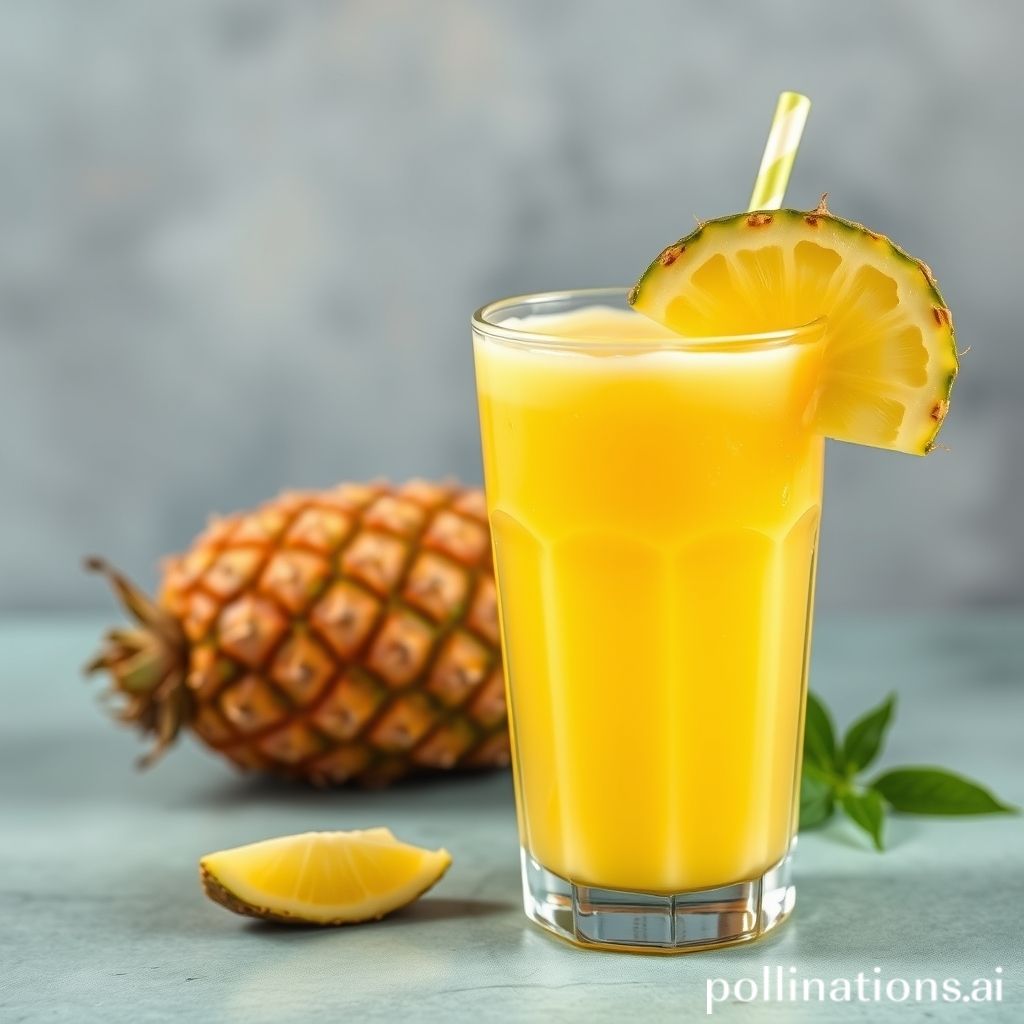 Pineapple Juice: A Natural Remedy for Gout