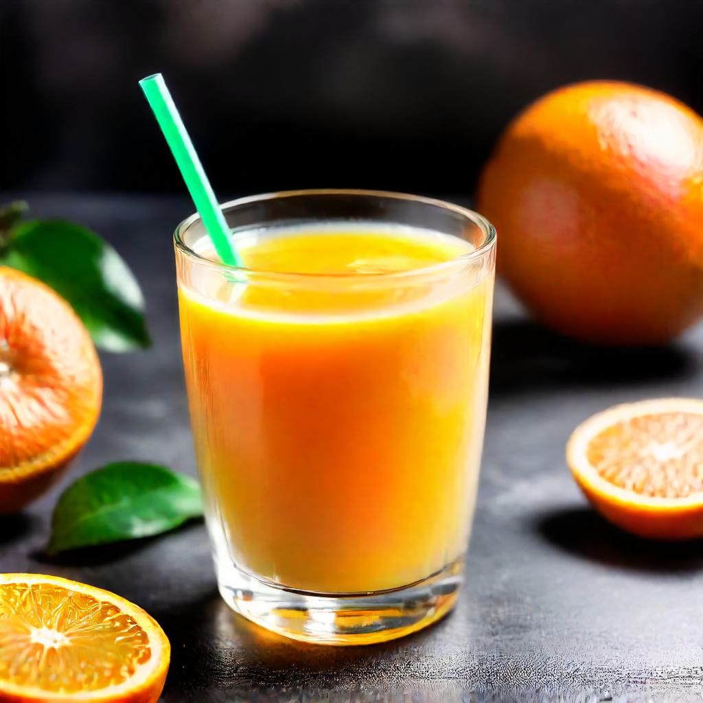 is orange juice good for sinus infection