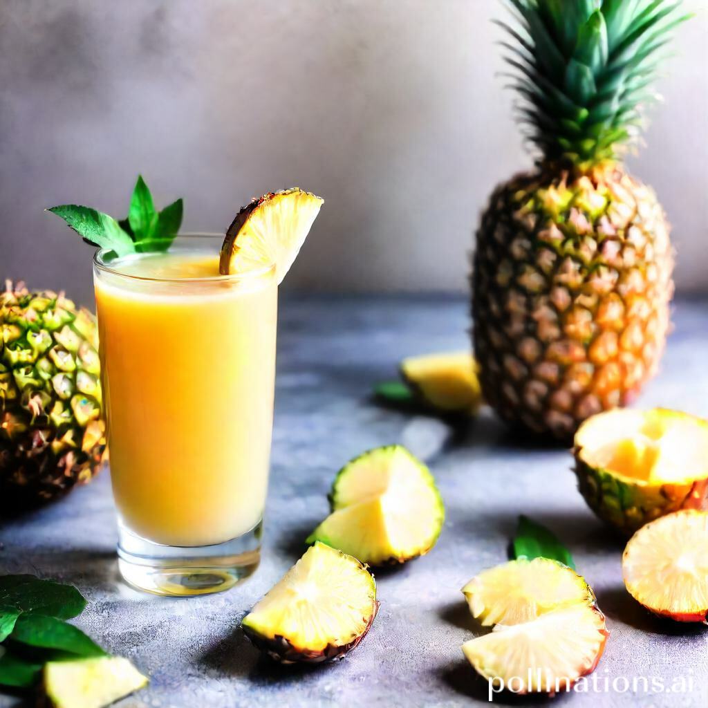 how to make pineapple ginger juice
