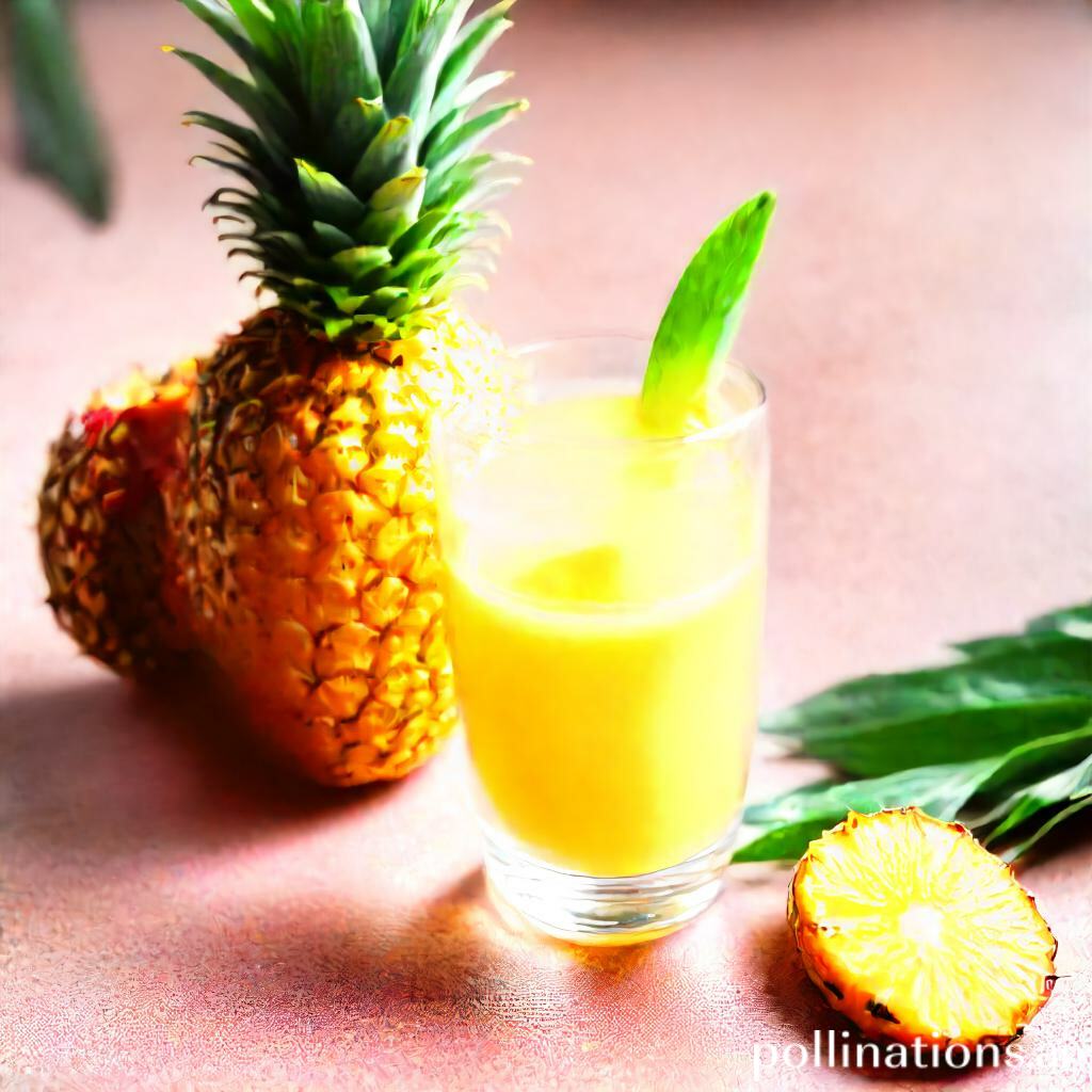 is pineapple juice good for constipation