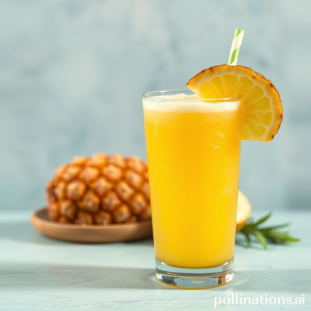 is pineapple juice good for constipation