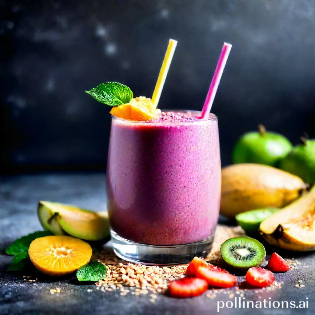 can you crush vitamins into smoothies