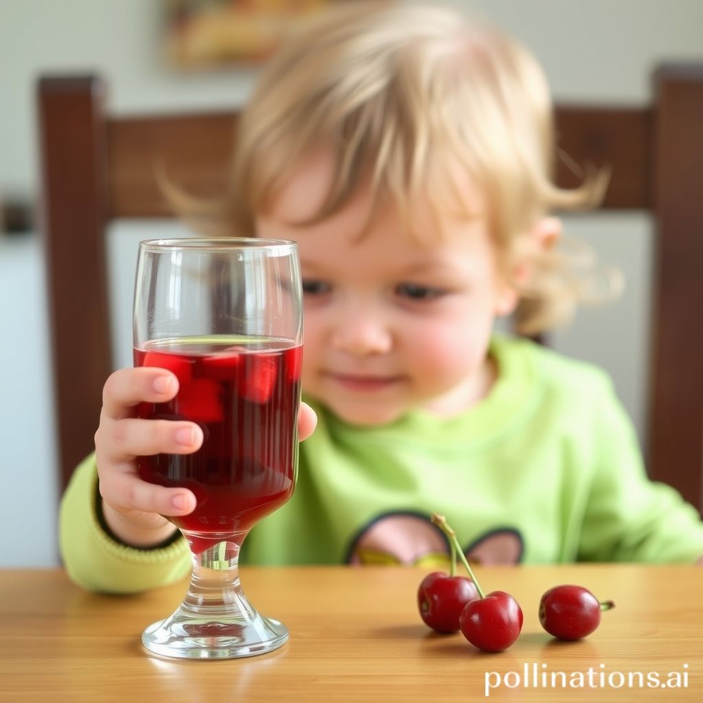 How Much Tart Cherry Juice For 3 Year Old?