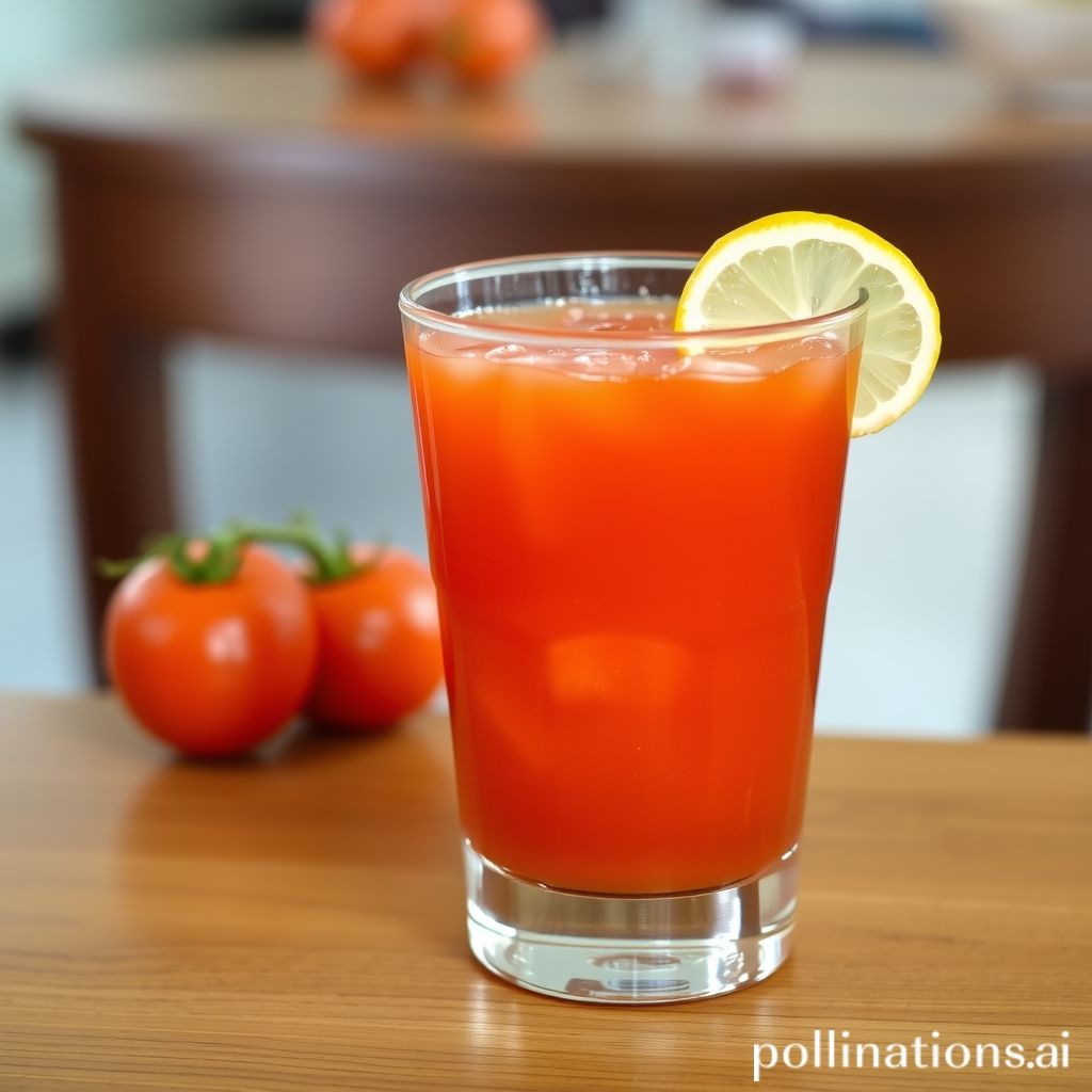 Is Tomato Juice Good For Your Liver?