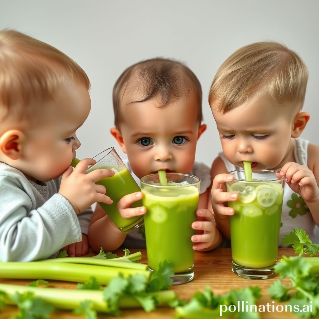 Can Babies And Children Drink Celery Juice?