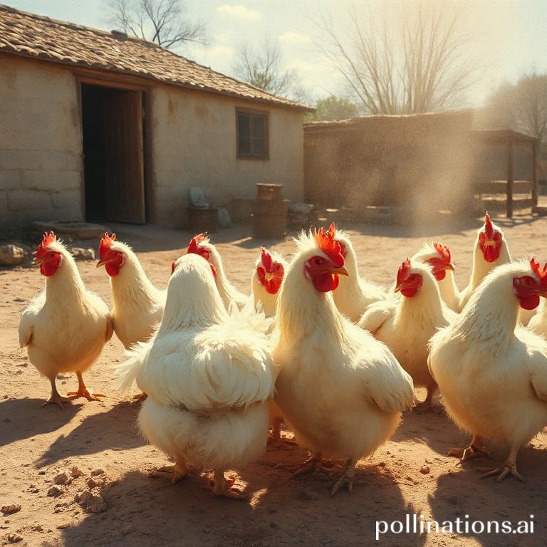 Dust-bathing: Vital for chickens