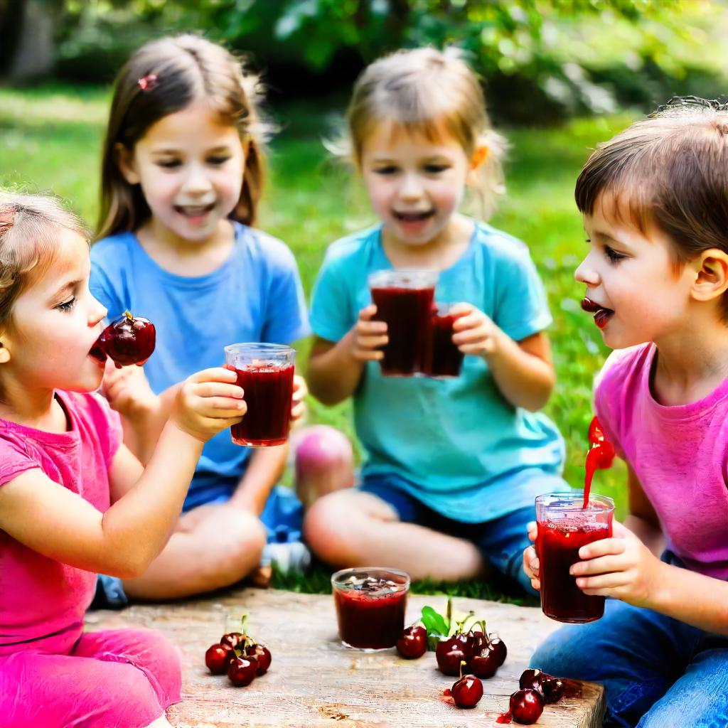 Can Kids Drink Tart Cherry Juice?