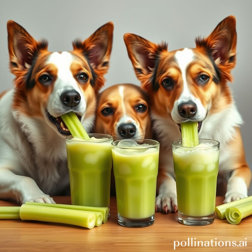 Can Dogs Have Celery Juice?