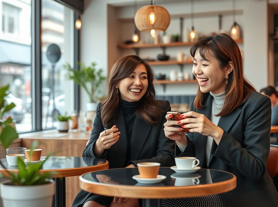 압구정/청담동의 숨겨진 세련된 카페에서 즐거운 시간