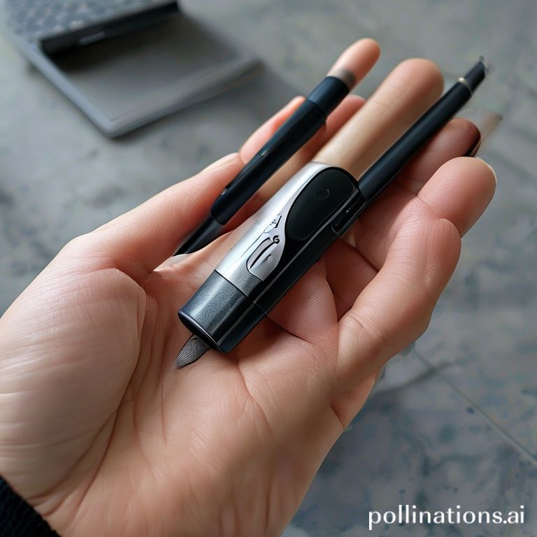 A hand holding the M-Pencil Pro stylus drawing on the MatePad 12 X (2025) screen