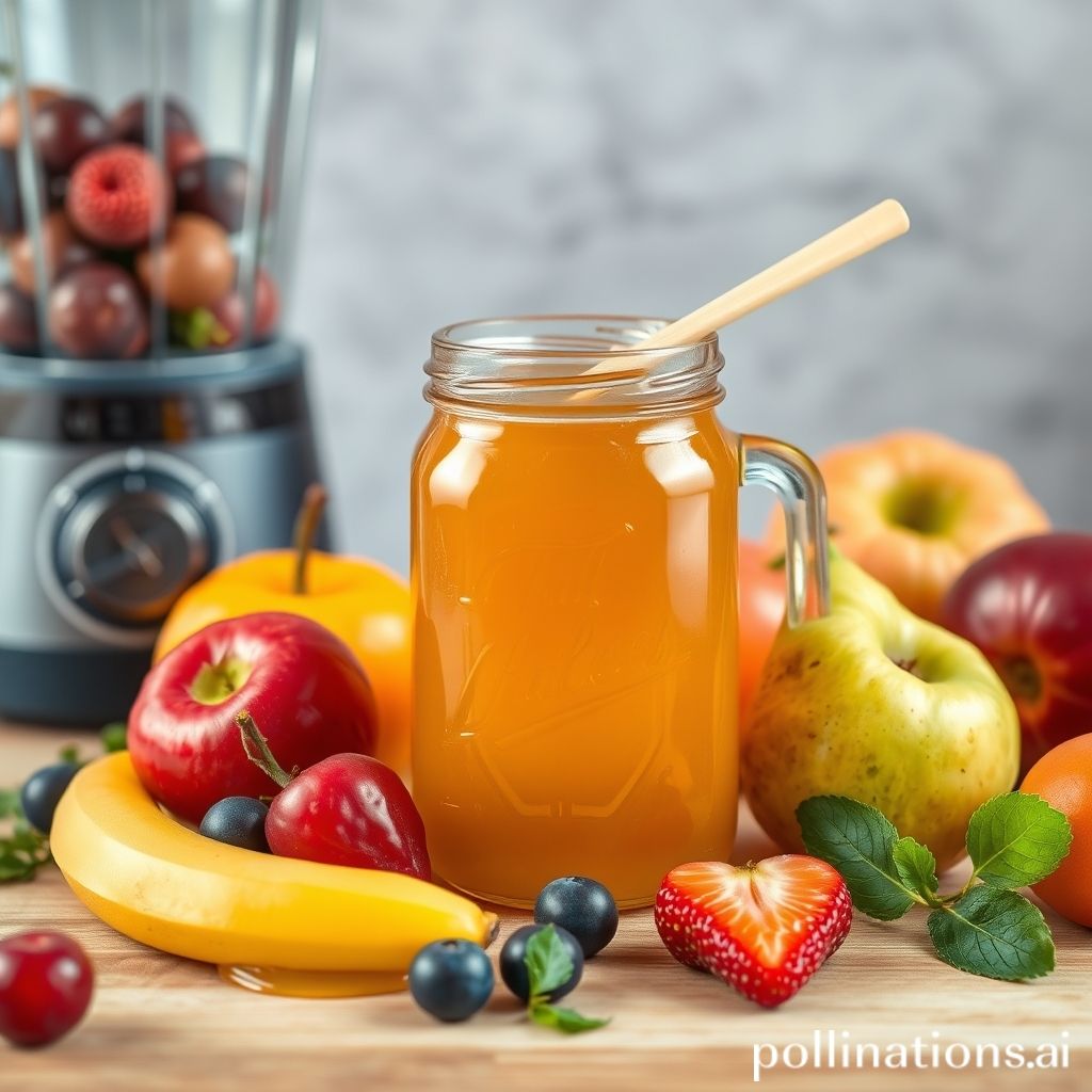 is honey good in smoothies