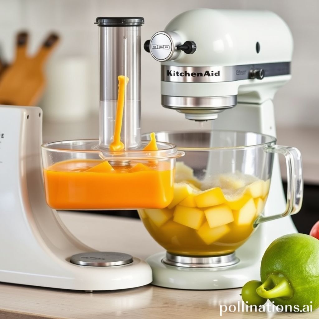 How Do You Connect A Juicer To A Kitchenaid Mixer?