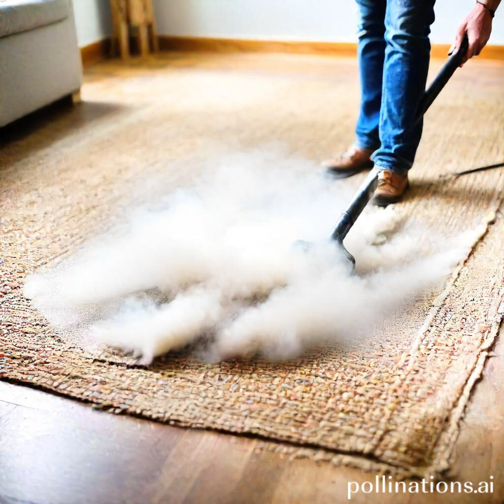 can you steam clean a jute rug