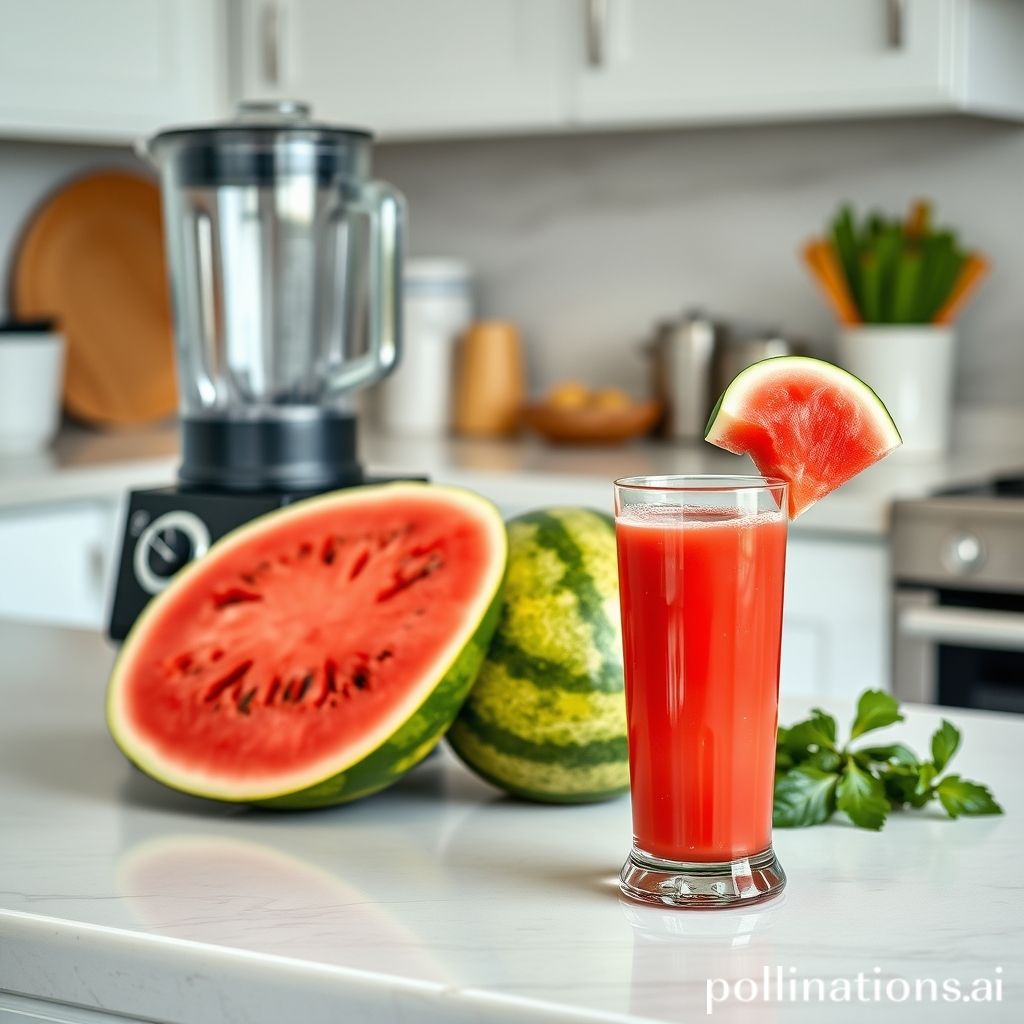 How To Make Watermelon Juice With A Blender?