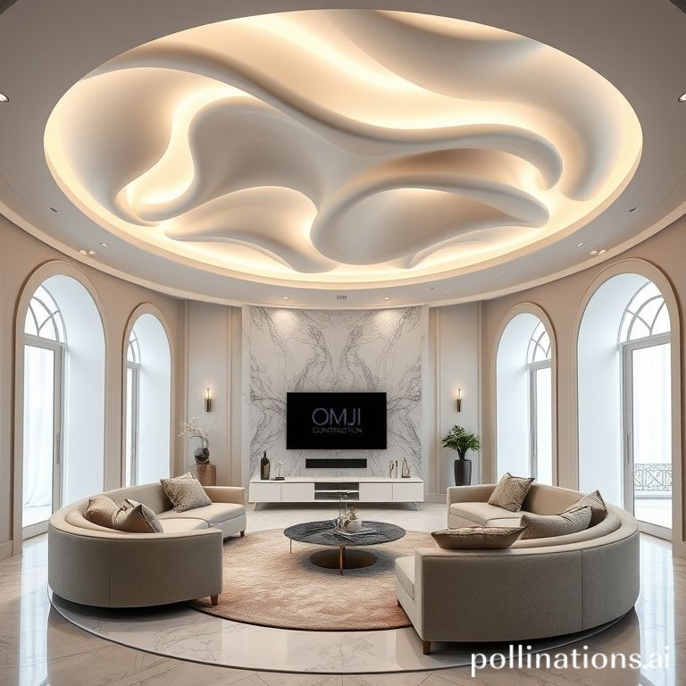 Organic PoP Ceiling Design
