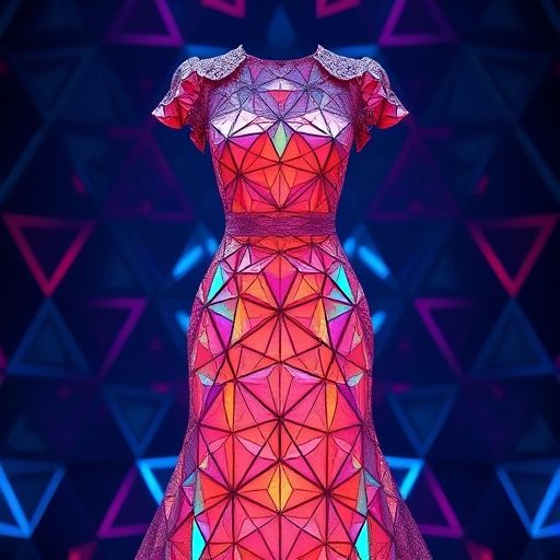 AI evening gown