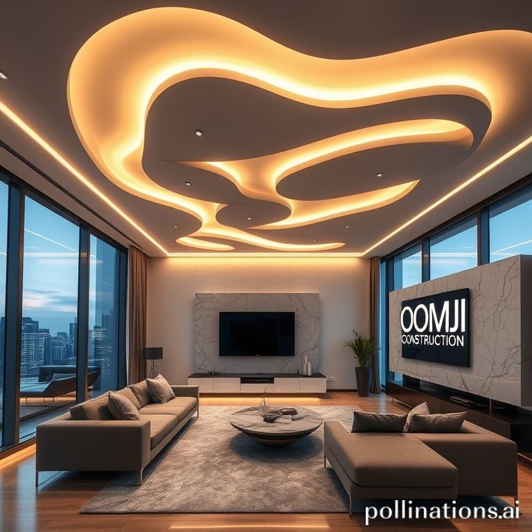 PoP Ceiling with Cove Lighting