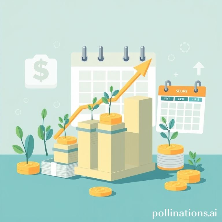 Ilustrasi digital modern ORI028 di Bibit, fokus pada pertumbuhan investasi, imbal hasil bulanan, stabilitas, dan keamanan obligasi pemerintah.