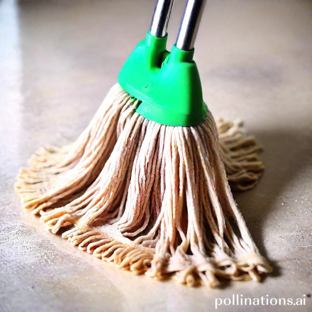 how to remove a mop head