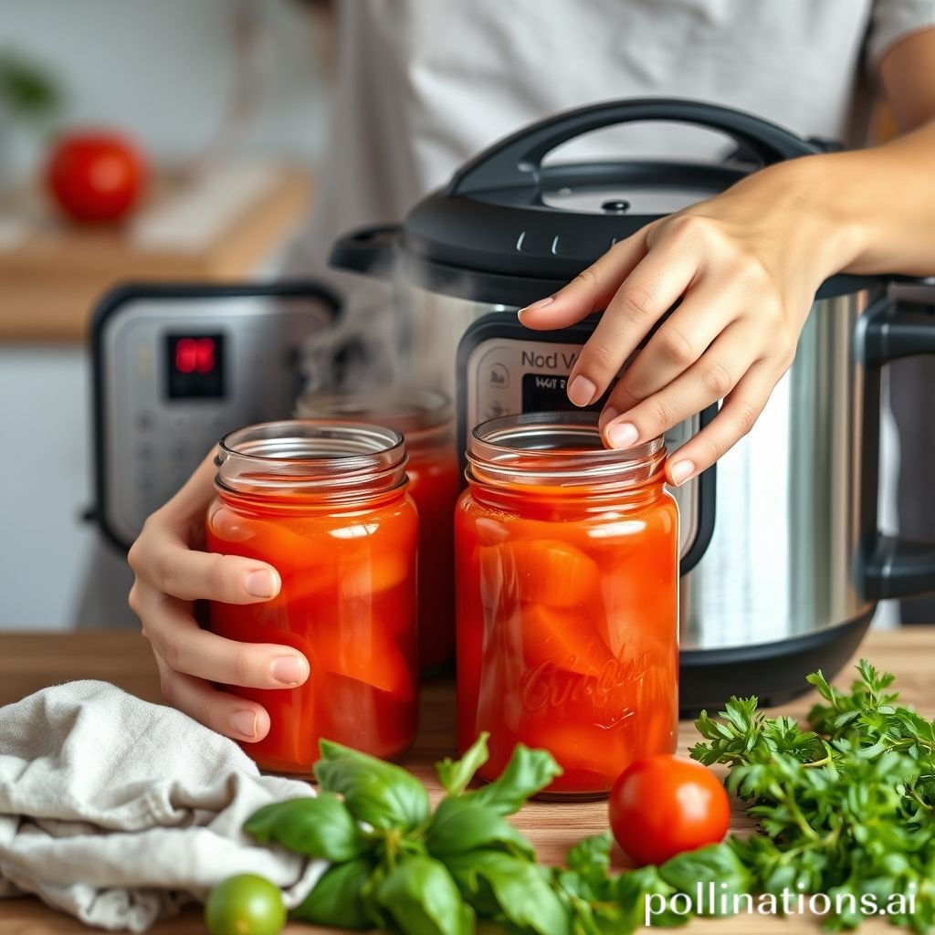 How To Can Tomato Juice With A Pressure Cooker?