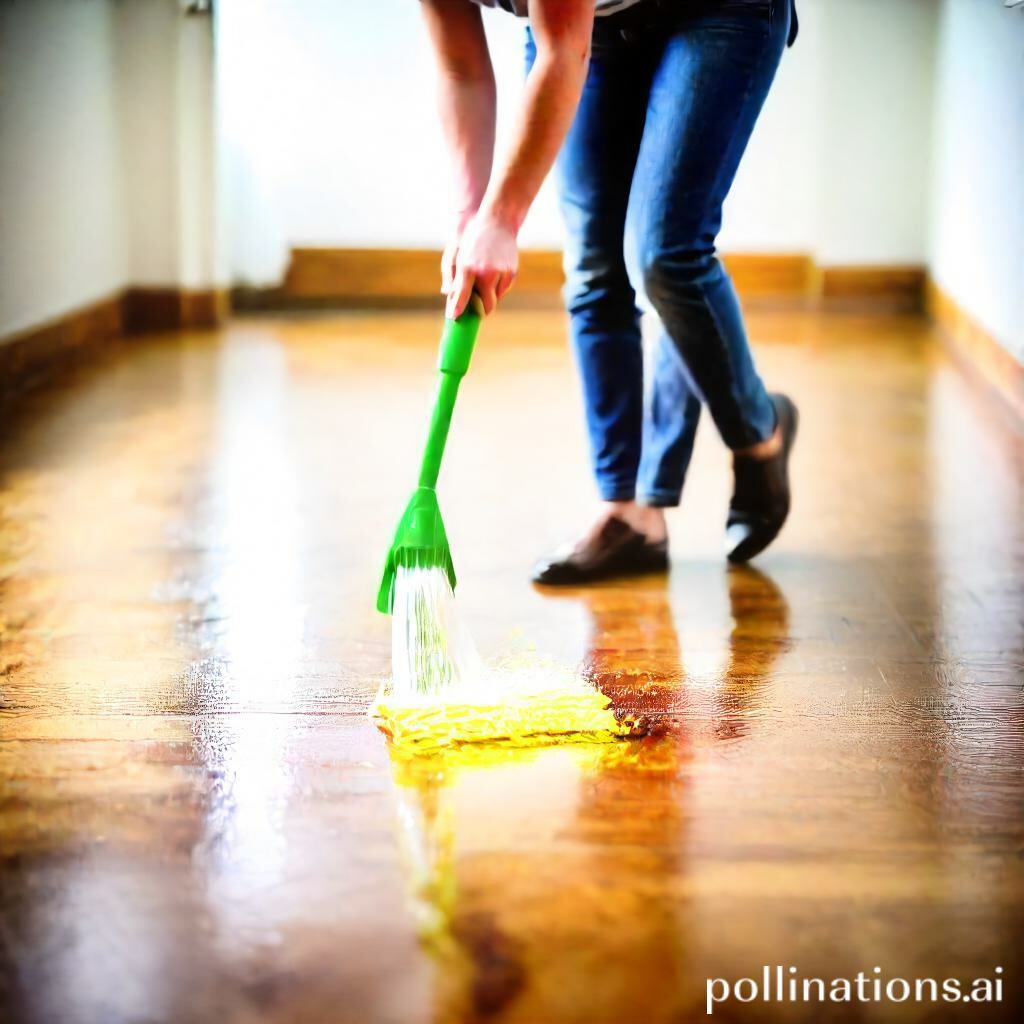how to make a vinegar based mopping solution