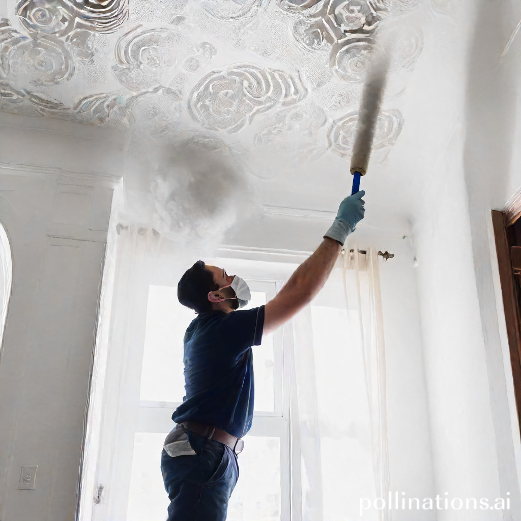 how to clean dust from high ceilings