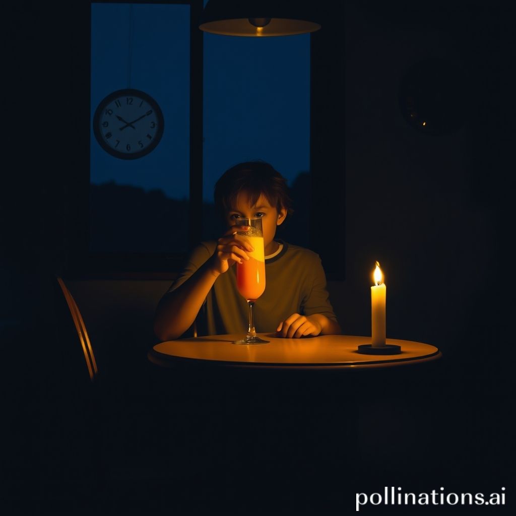 is it bad to drink orange juice at night