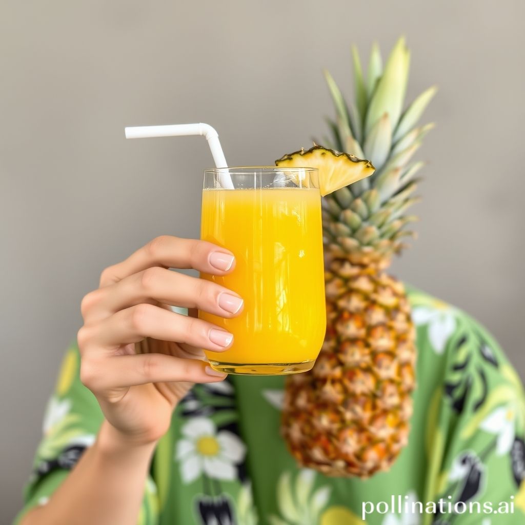 is drinking pineapple juice good for you