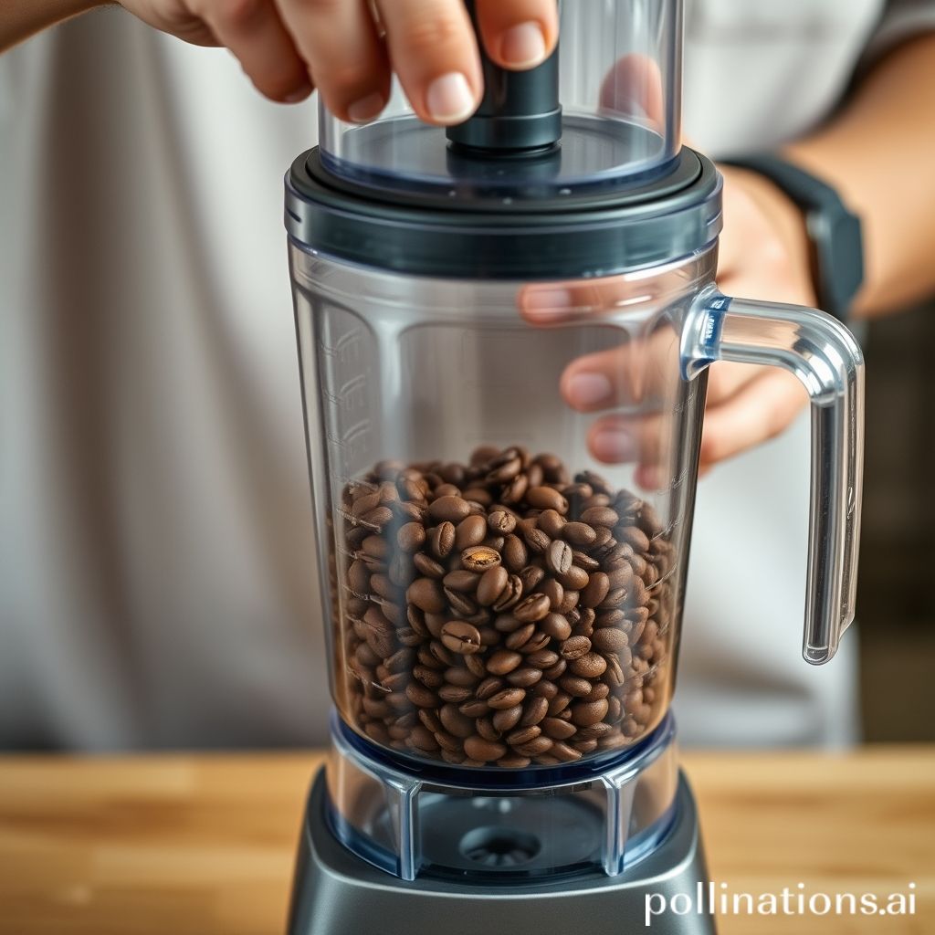 Can I Grind Coffee Beans In A Blender?