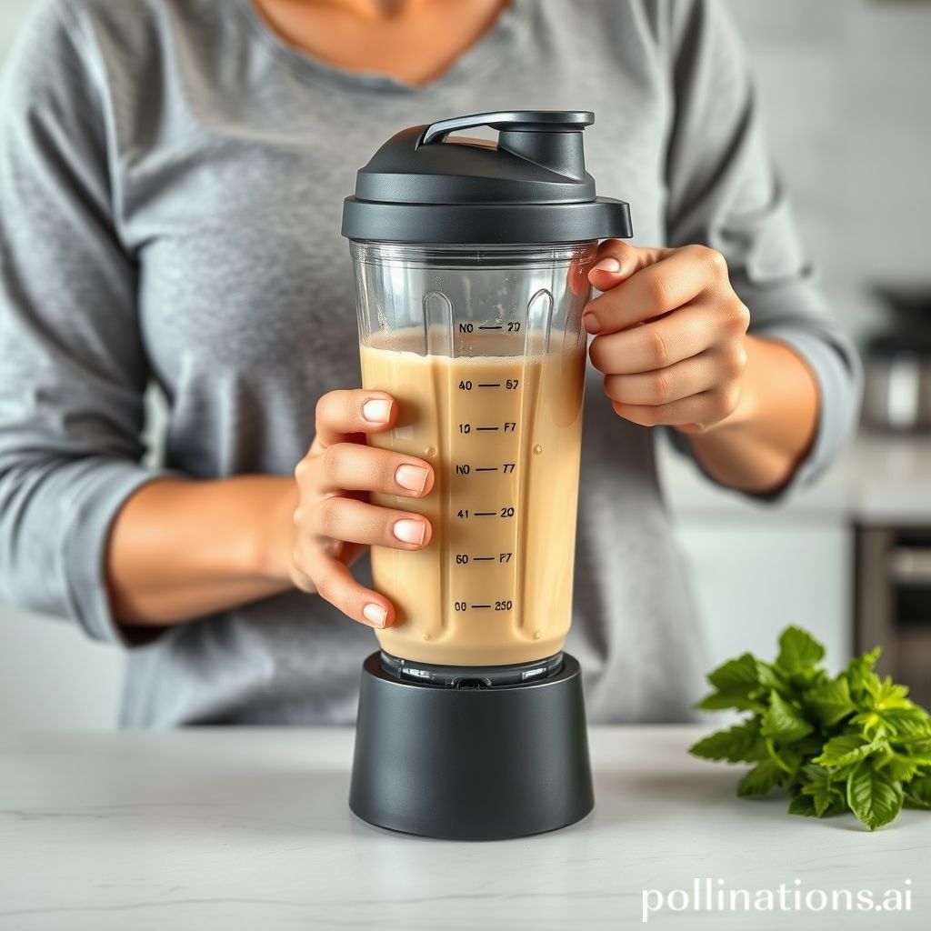 How To Make Protein Shake In Blender Bottle?