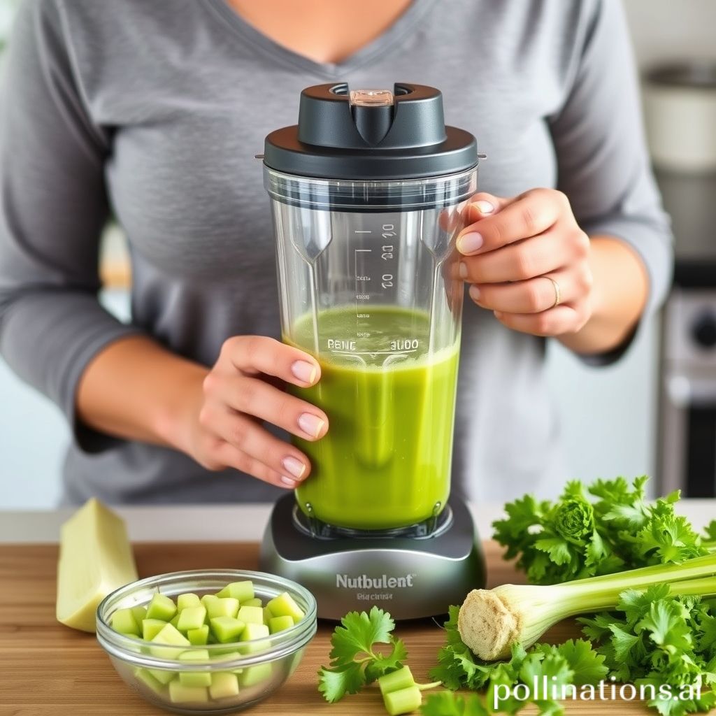 How To Make Celery Juice With Nutribullet?