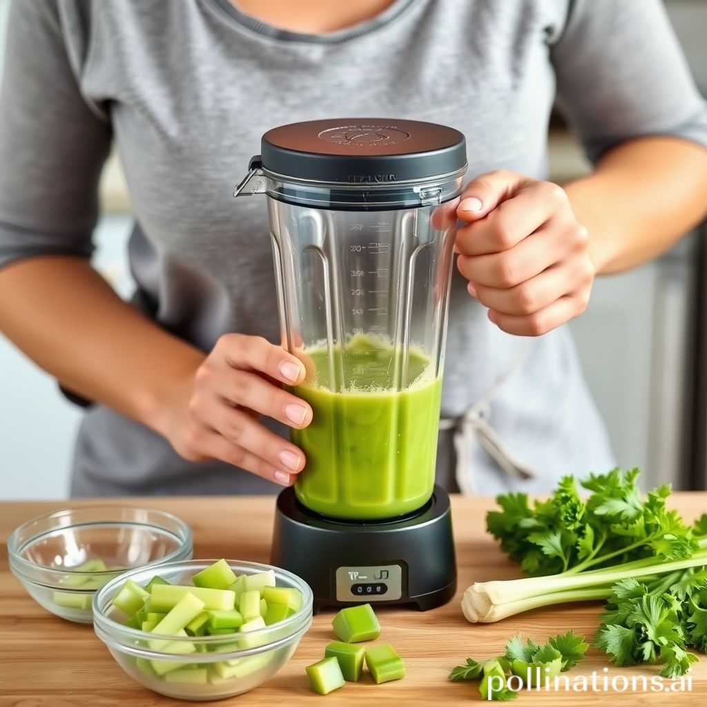 How To Make Celery Juice With A Blender?