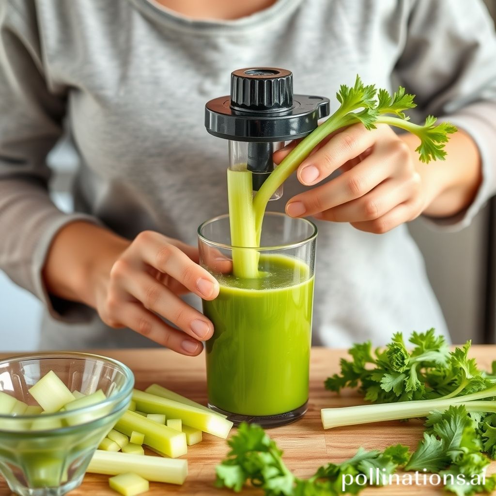 How To Make Celery Juice Without A Juicer?