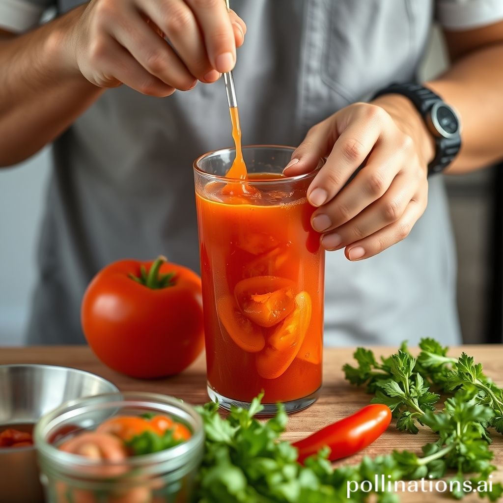 How To Make Spicy Tomato Juice?