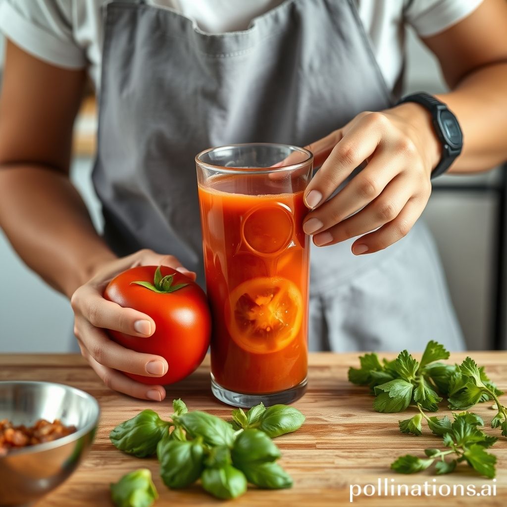 How To Make Tomato Juice Out Of Tomato Sauce?