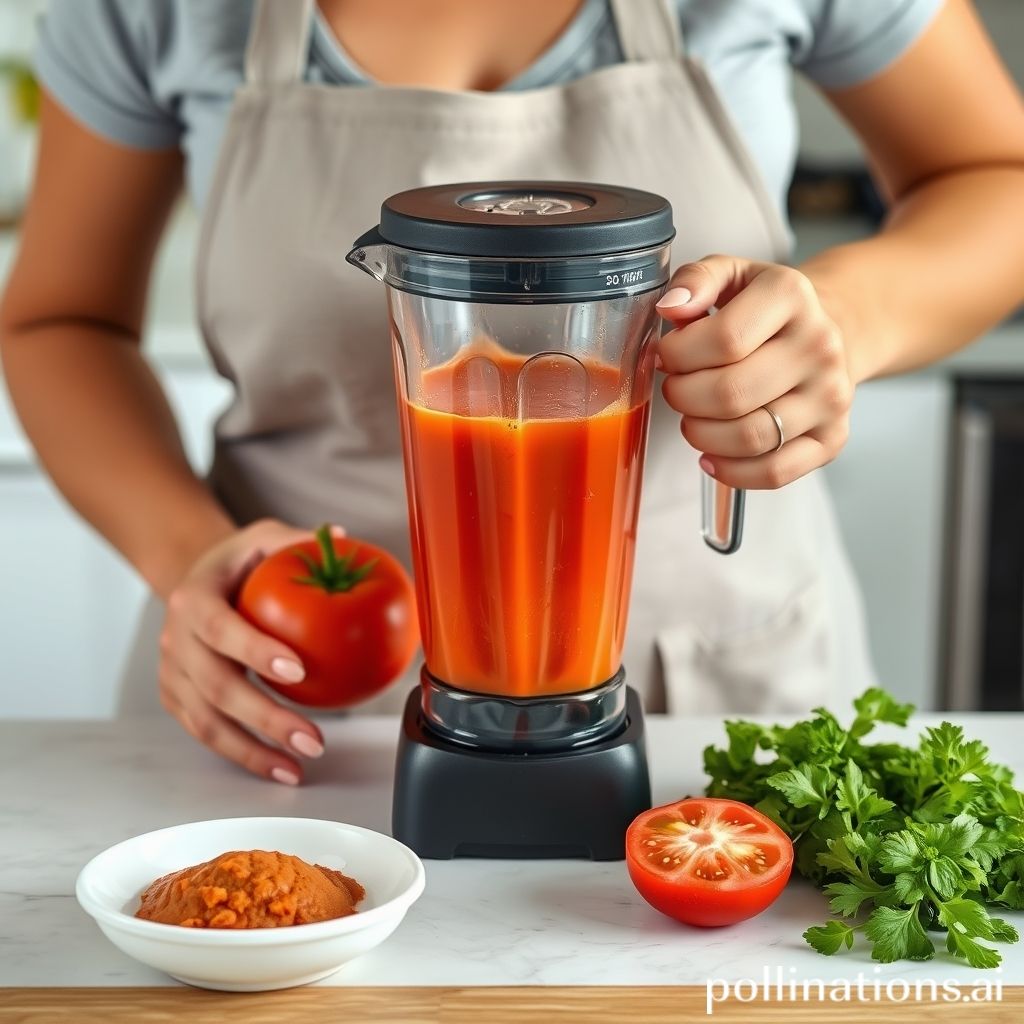 How To Make Tomato Juice With A Blender?