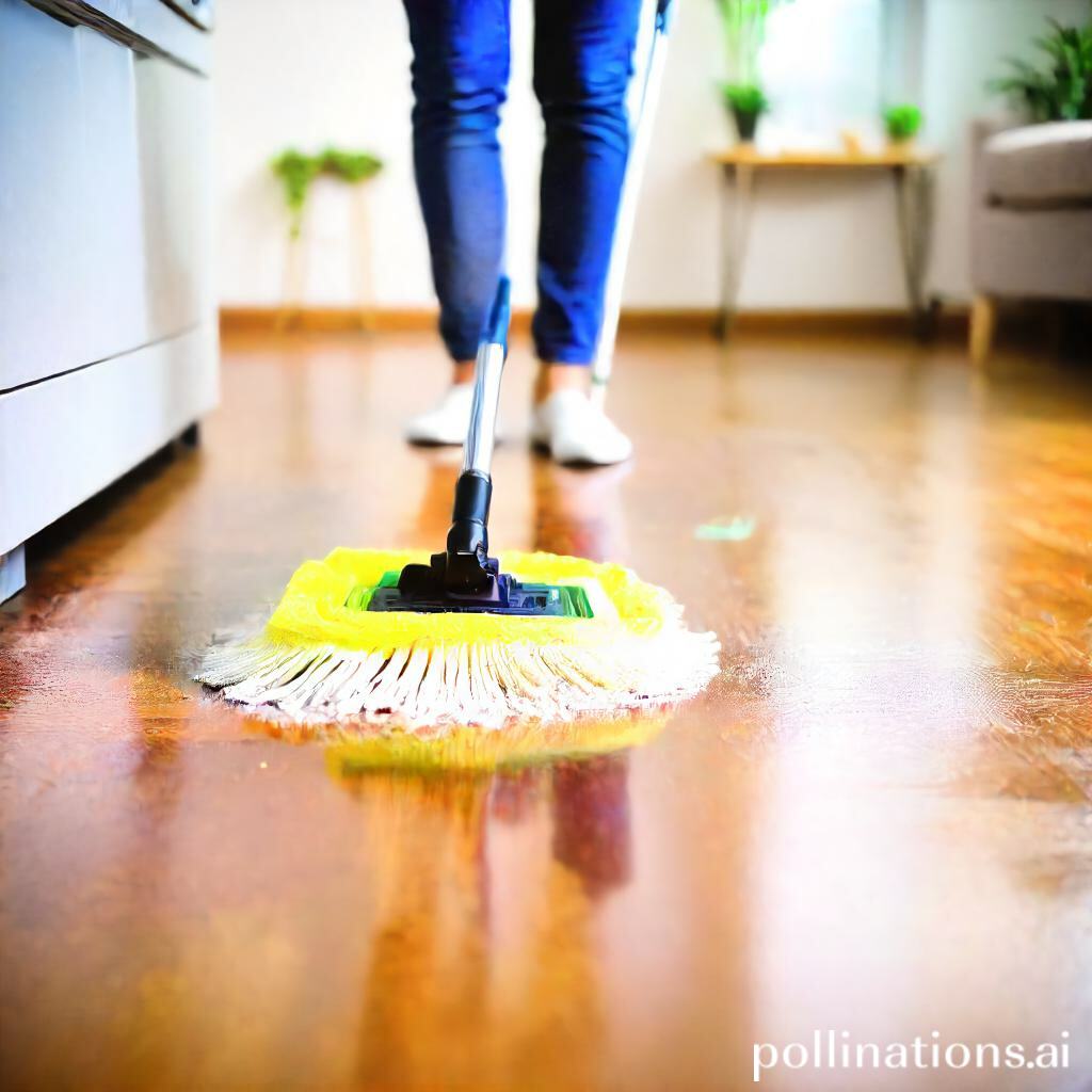 does vinegar kill bacteria and germs while mopping