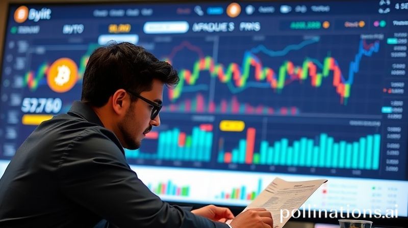 Person strategizing with Bybit interface