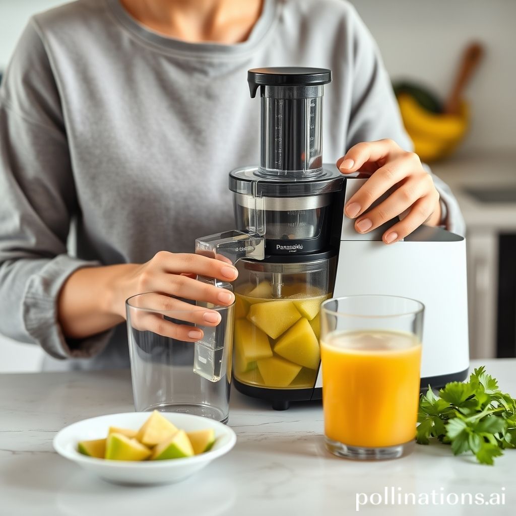 How To Use Panasonic Juicer?