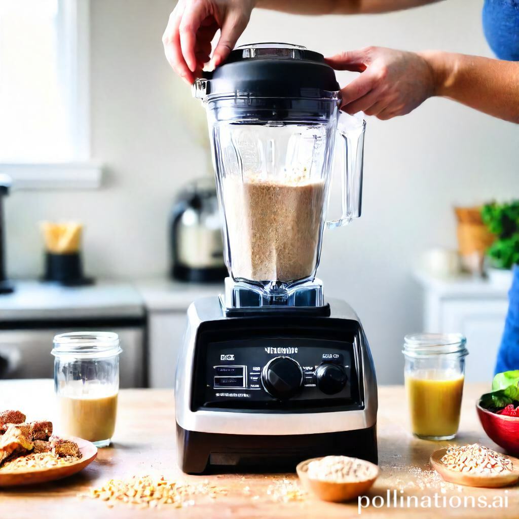 How To Make Oat Flour In Vitamix?